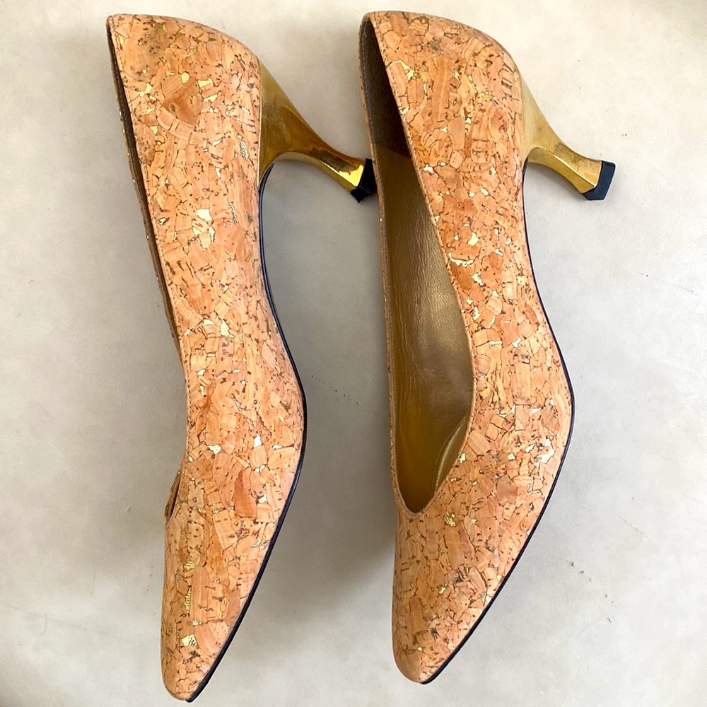 Stuart Weitzman Leather Pumps Vintage - Size 8